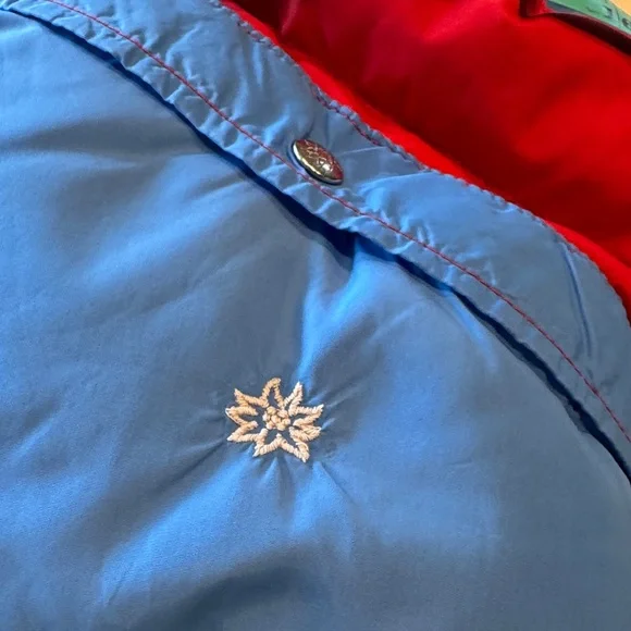 Alpine Design Red and Blue Puffer Vest see measurements vintage - Picture 3 of 7